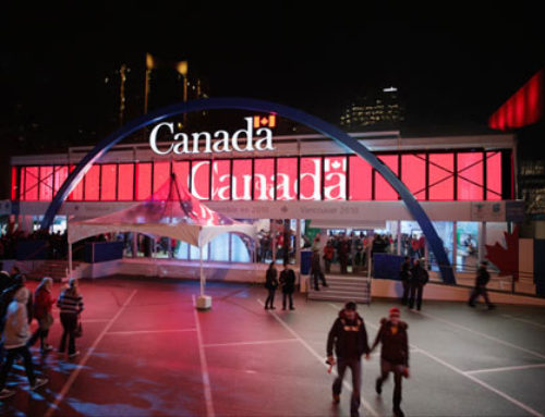 Canada Pavilion at Vancouver Winter Olympics